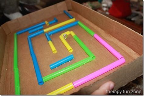 Cardboard Marble Maze Therapy Fun Zone Marble Maze Projects For