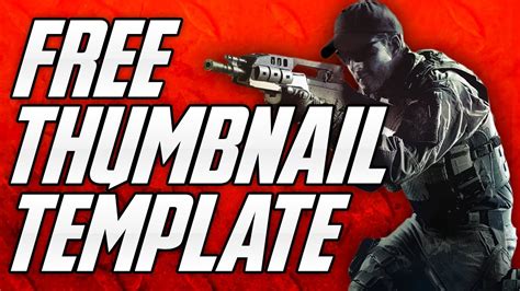 Free Youtube Thumbnail Template 4 Psd Download Youtube