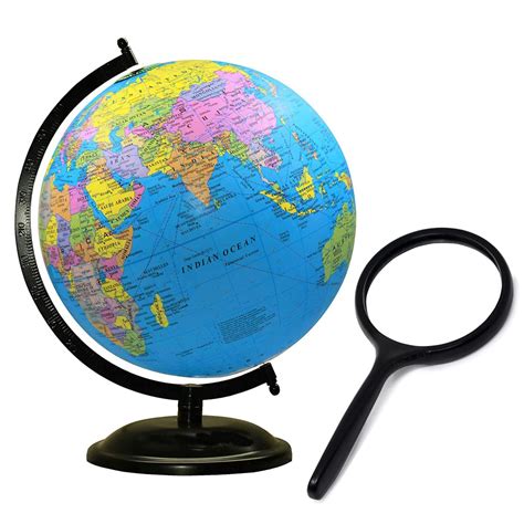 Buy Imaginea World Globe For Kids Learning Educational Rotating World