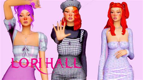 Sims 4 Cas Maxis Match Lori Hall Cc Folders And Sim Download Youtube