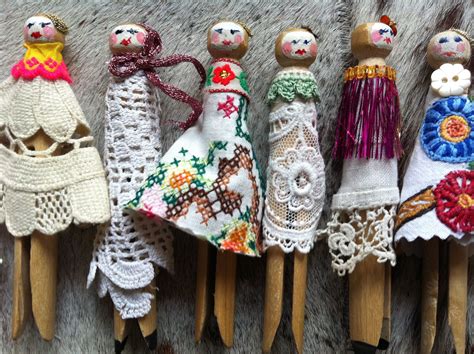 Angel Peg Dolls Dolls Handmade Clothes Pin Crafts Pin Doll