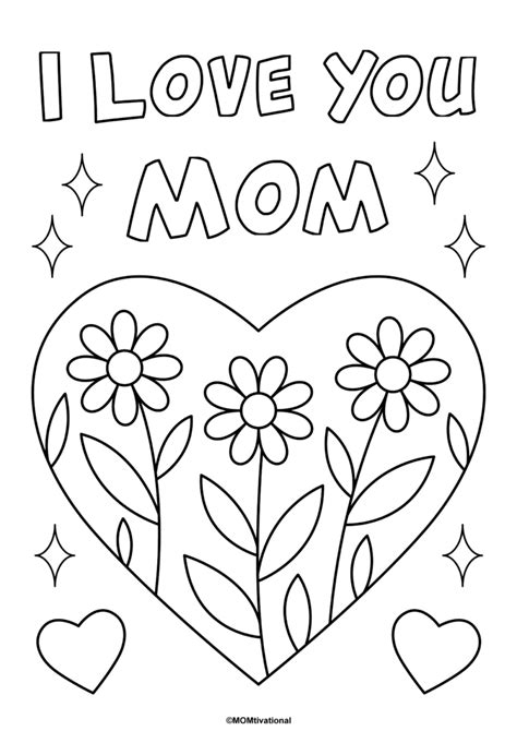 Free Mothers Day Coloring Printables Momtivational