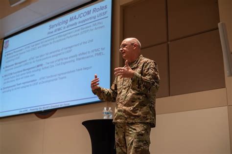 Afmc Leadership Visits Bsfb To Discuss The Future Of Airmen Under Ussf