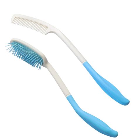 Buy Kesywale Long Reach Handled Comb And Hair Brush Set For Elderly And