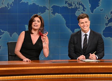 Raise A Glass To Cecily Strong S Wine Drunk Jeanine Pirro Impression On Snl Huffpost Uk