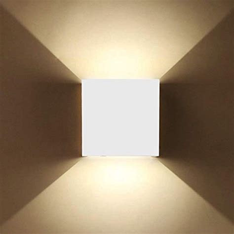 Applique murale pour montee escalier. Applique LED Murale Intérieur Extérieur Dimmable Carrée en ...