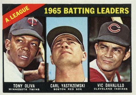 Feb 15, 2010 · fip is not perfect and there are certain pitchers who have the skills to allow fewer runs than their fip suggests, but they are reasonably rare and fip remains highly accurate and extremely simple at the same time. 1966 Topps A.L. Batting Leaders #216 Baseball - VCP Price ...