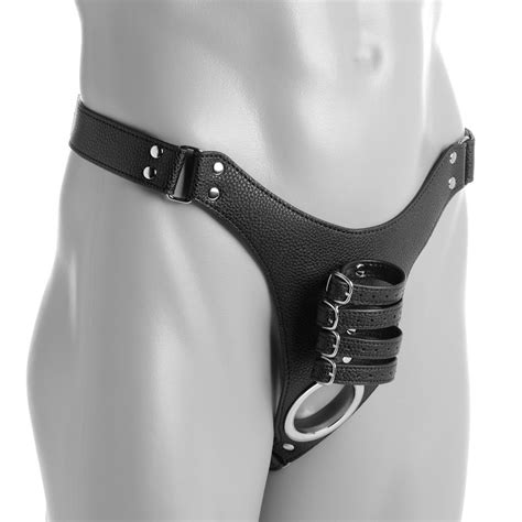 Strict Male Chastity Harness With Anal Plug High Quality Wholesale