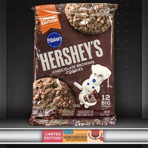 4,674,678 likes · 26,067 talking about this. Pillsbury Hershey's Chocolate Brownie Cookies - The Junk Food Aisle