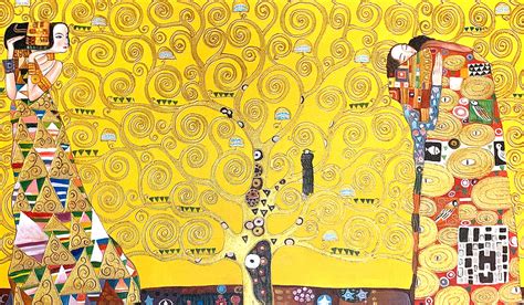 Reproduction Of The Tree Of Life By Gustav Klimt Galerie Mont Blanc