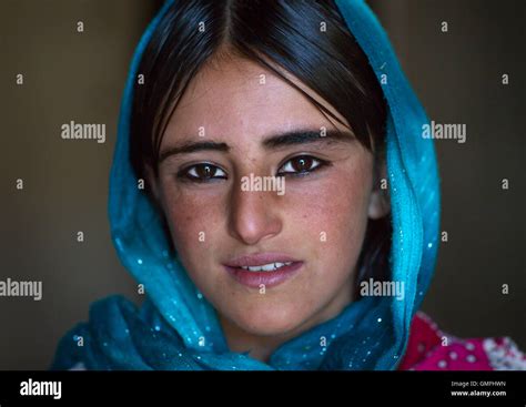 Afghan Fteenage Girl With Nice Eyes Badakhshan Province Khandood