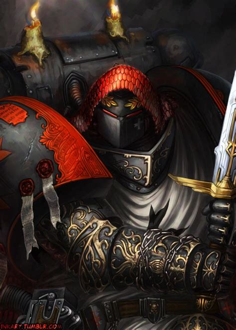 Space Marine Warhammer 40k Adeptus Astartes Black Templars Emperors Champion