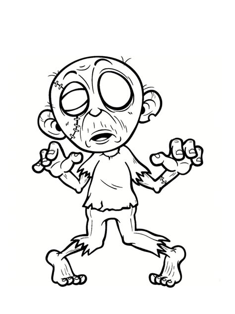 Art > coloriages > coloriages par thème > coloriages à imprimer. Coloriage zombie : des coloriages à imprimer gratuitement
