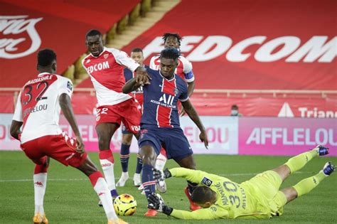 El psg salió dominante al partido. 2021_Monaco_PSG_KeanPSG - Histoire du #PSG