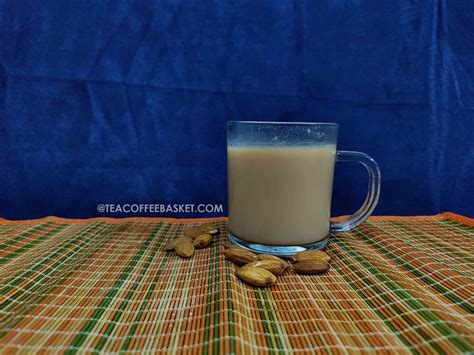 chai latte with almond milk chai latte recipe tea coffee basket