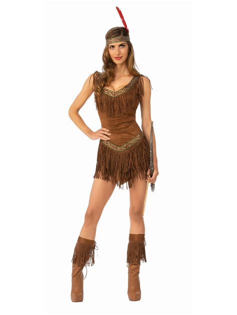 Sexy Native American Indian Maiden Adult Costume PartyBell