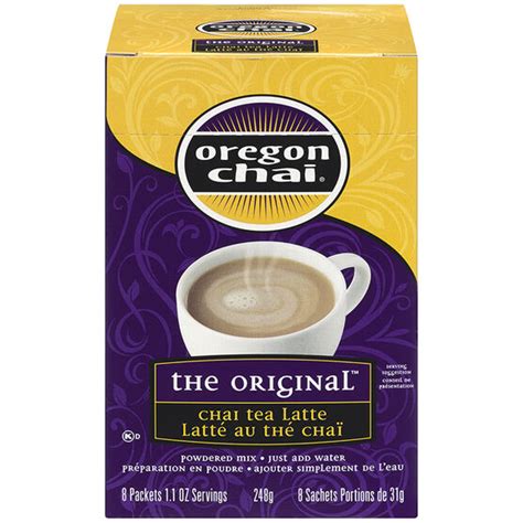 Oregon Chai The Original Chai Tea Latte Mix 8 Packets London Drugs