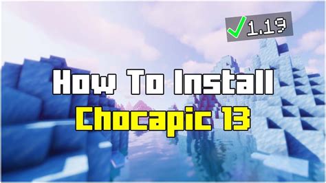 How To Install Chocapic 13 Shaders In Minecraft 1194 Youtube