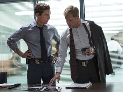 Matthew Mcconaughey And Woody Harrelson Partner Detectives Rustin Cohle