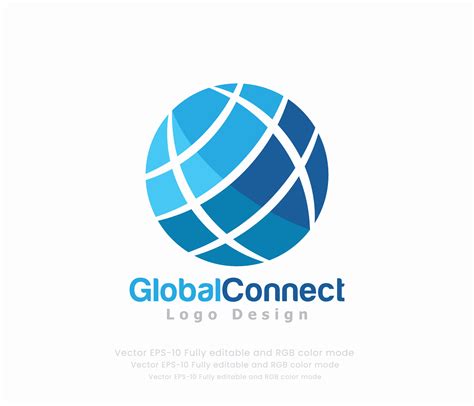 World Globe Logo Or Global Logo 20805723 Vector Art At Vecteezy