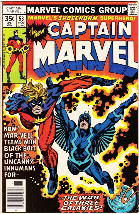 Captain Marvel 52 1968 1st Series September 1977 Marvel Comics Grade