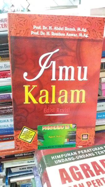 Jual Buku Ilmu Kalam Abdul Rozak Di Lapak Paradiso Bookshop Bukalapak