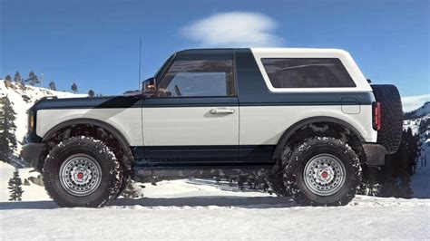 Artist Gives The New Ford Bronco More Retro Flair