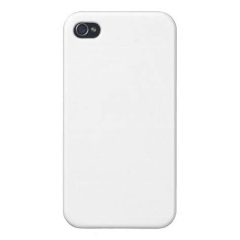 Customize It Blank Plain White Iphone4 Savvy Case With