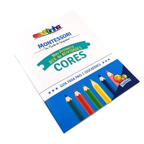 Kit 2 Livros Escolinha Montessori Meu Primeiro Box De Atividades