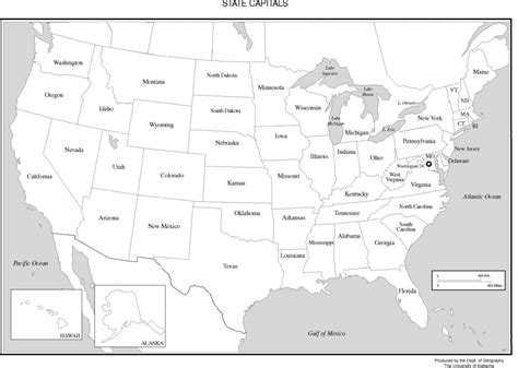 United States Political Map Usa