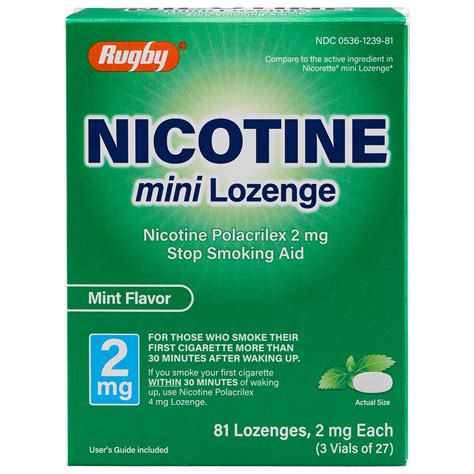 Nicotine 2mg Mint Mini Lozenge