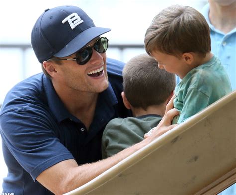 Read about tom brady's family, sons and daughter. The boys played at the park. | Tom Brady Celebrates a Preseason Win With Jack and Ben | Tom ...