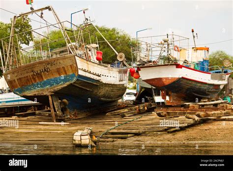 Traditional Fishing Boats Stock Photo Alamy