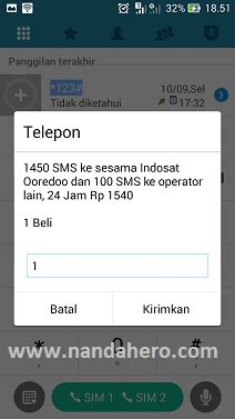 Daftar paket sms simpati / loop ke sesama maupun semua operator (all operator) edisi terbaru dan dijamin murah. Cara Daftar Paket SMS Indosat Terbaru 2019 - Nanda Hero