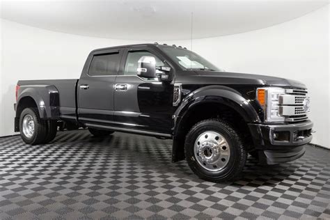 Used 2017 Ford F 450 Platinum Dually 4x4 Diesel Truck For Sale Diesel