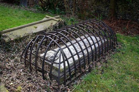 Victorian Era Caged Grave Believed To Keep The Dead From Escaping Their