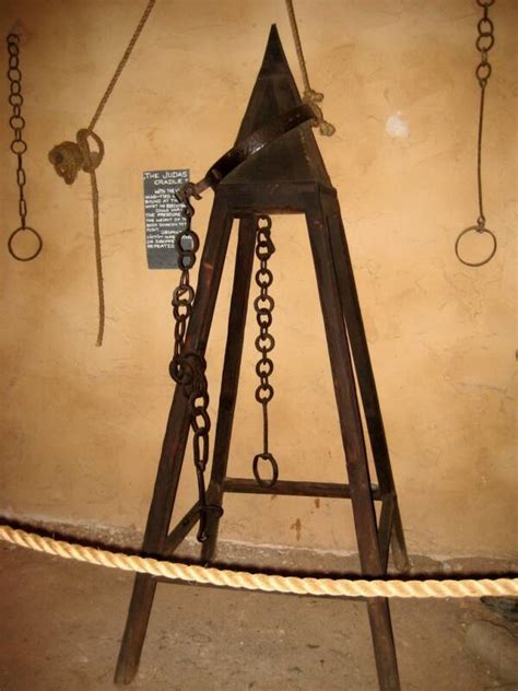 The Story Of Judass Cradle The Torture Chair Supposedly Used To