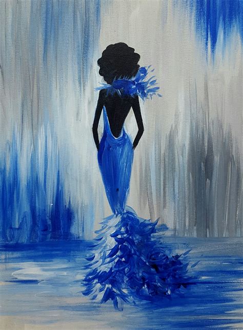 Lady Grace At Crooked Goose Bistro Paint Nite Events Art Painting