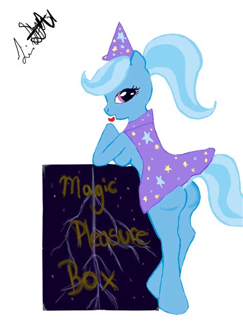 471214 Suggestive Artistkatdoesartmeow Trixie Anthro Ass Breasts Butt Female Solo