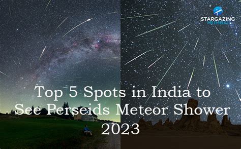 Top 5 Spots In India To See Perseids Meteor Shower