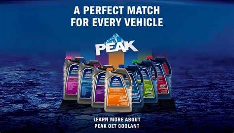 Peak Oet Antifreeze And Coolant Made For Your Vehicle