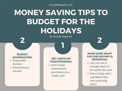 5 Money Saving Tips To Budget For The Holidays And Everyday Of Your Life
