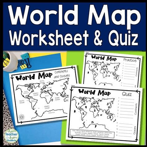 Blank World Map Continents And Oceans Labeling Activity My Xxx Hot Girl