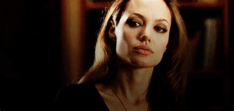Glaring Angelina Jolie GIF Find Share On GIPHY
