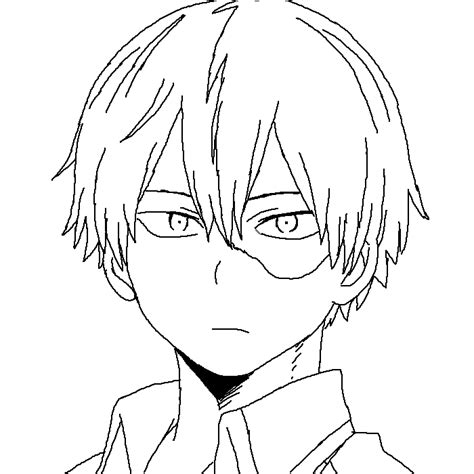 Best Ideas For Coloring Todoroki Coloring Sheet