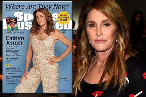 Caitlyn Jenner Covers Sports Illustrated Magazine Wearing Olympic Gold Medal 40 Years After Win