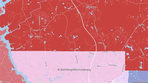 Fortson Ga Political Map Democrat And Republican Areas In Fortson