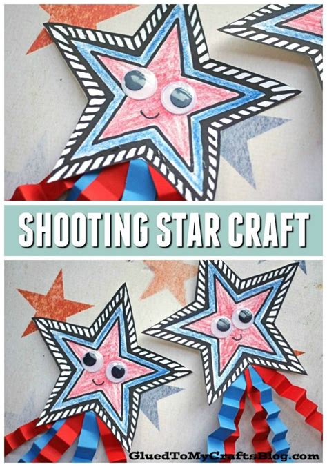 Patriotic Shooting Star 4th Of July Craft Artofit