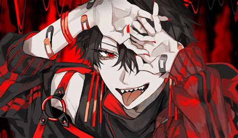 Anime Demon Boy M Anime Evil Anime Dark Anime Guys Yandere Boy