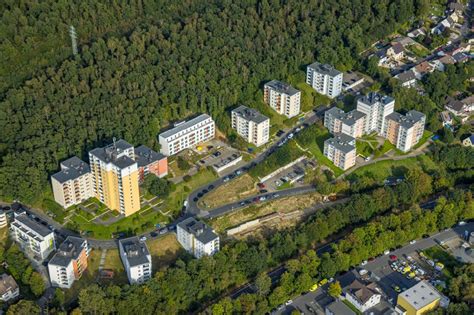 Luftaufnahme Birlenbach Plattenbau Hochhaus Wohnsiedlung In Birlenbach Im Bundesland